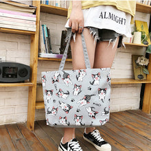 Load image into Gallery viewer, New Chi Cat Canvas Shoulder Bag Large Capacity