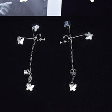 Load image into Gallery viewer, New Creative Butterfly Cool Pendant Punk Drop Dangle Earring Harajuku