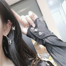 Load image into Gallery viewer, New Creative Butterfly Cool Pendant Punk Drop Dangle Earring Harajuku