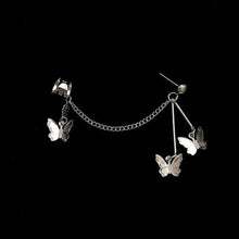 Load image into Gallery viewer, New Creative Butterfly Cool Pendant Punk Drop Dangle Earring Harajuku