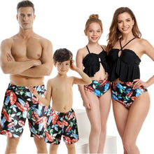 Load image into Gallery viewer, New Dad And Son Family Look Mother Daughter Bikini Swimwear Beach Bath