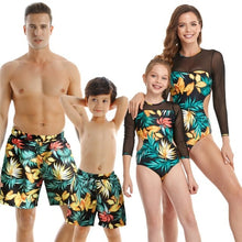 Load image into Gallery viewer, New Dad And Son Family Look Mother Daughter Bikini Swimwear Beach Bath