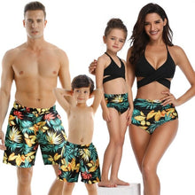 Load image into Gallery viewer, New Dad And Son Family Look Mother Daughter Bikini Swimwear Beach Bath