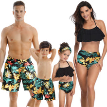 Load image into Gallery viewer, New Dad And Son Family Look Mother Daughter Bikini Swimwear Beach Bath