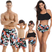 Load image into Gallery viewer, New Dad And Son Family Look Mother Daughter Bikini Swimwear Beach Bath