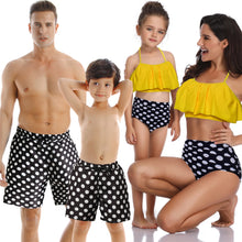 Load image into Gallery viewer, New Dad And Son Family Look Mother Daughter Bikini Swimwear Beach Bath