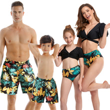 Load image into Gallery viewer, New Dad And Son Family Look Mother Daughter Bikini Swimwear Beach Bath