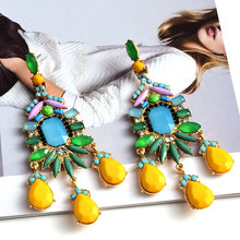 Load image into Gallery viewer, New Design Bohemian Ethnic Long Pendant Dangle Drop Earrings