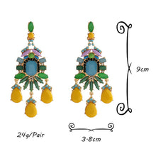 Load image into Gallery viewer, New Design Bohemian Ethnic Long Pendant Dangle Drop Earrings