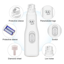 Load image into Gallery viewer, New Electric Dog Nail Clippers for Dog Nail Grinders Battery Powered