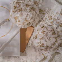 Load image into Gallery viewer, New Embroidery Lace Flowers  French Underwear Sexy Body Shaping Push