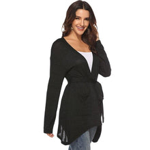 Load image into Gallery viewer, New European Women Thin Kimono Cardigan Long Sleeve Loose Irregular - Sophornlilly