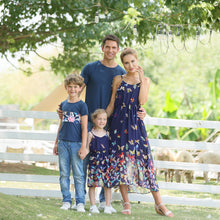 Load image into Gallery viewer, New Family Matching Dress Butterfly Printed Sling Mother Daughter