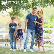 Load image into Gallery viewer, New Family Matching Dress Butterfly Printed Sling Mother Daughter