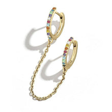 Load image into Gallery viewer, New Fashion Circle Ear Cuff Retractable Earrings for Women Men Gold