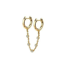 Load image into Gallery viewer, New Fashion Circle Ear Cuff Retractable Earrings for Women Men Gold - Sophornlilly