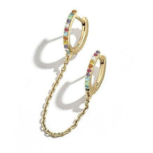 Load image into Gallery viewer, New Fashion Circle Ear Cuff Retractable Earrings for Women Men Gold - Sophornlilly