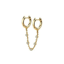 Load image into Gallery viewer, New Fashion Circle Ear Cuff Retractable Earrings for Women Men Gold