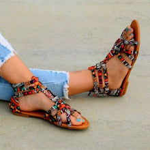 Load image into Gallery viewer, New Fashion Ethnic Style Roman Sandals Women All match Trend Bohemia - Sophornlilly