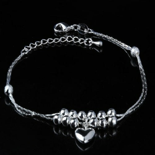 New Fashion Foot Anklet Sterling Ladies Silver Anklet