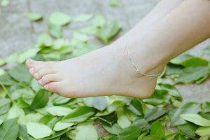 New Fashion Foot Anklet Sterling Ladies Silver