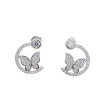 Load image into Gallery viewer, New Fashion Jewelry Summer Design Cute Animal Butterfly Pave Clear