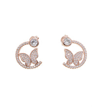 Load image into Gallery viewer, New Fashion Jewelry Summer Design Cute Animal Butterfly Pave Clear