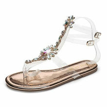 Load image into Gallery viewer, New Fashion Leisure Woman Sandals Summer Shoes Rhinestones Crystal - Sophornlilly