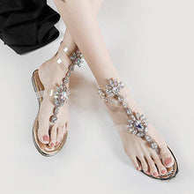 Load image into Gallery viewer, New Fashion Leisure Woman Sandals Summer Shoes Rhinestones Crystal - Sophornlilly