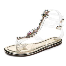 Load image into Gallery viewer, New Fashion Leisure Woman Sandals Summer Shoes Rhinestones Crystal - Sophornlilly