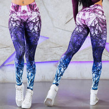 Load image into Gallery viewer, New Fashion Print Leggings Women Slim Fitness High Waist Elastic