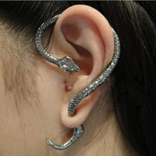 Load image into Gallery viewer, New Fashion Punk Style Twining Snake Shape Earrings Stud Cuff Earrings