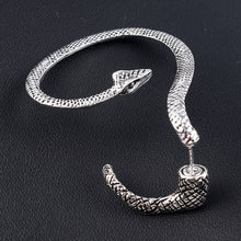 Load image into Gallery viewer, New Fashion Punk Style Twining Snake Shape Earrings Stud Cuff Earrings