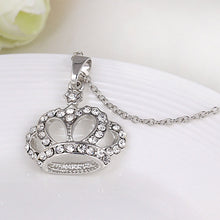 Load image into Gallery viewer, New Fashion Set Diamond Necklace Personality Crown Reveals Your