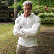 Load image into Gallery viewer, New Fashion Winter Hooded Sweater Men Warm Turtleneck