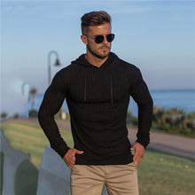 Load image into Gallery viewer, New Fashion Winter Hooded Sweater Men Warm Turtleneck