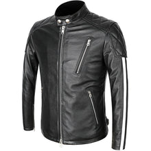 Load image into Gallery viewer, New Genuine Leather Jacket Men Motorcycle Cowhide Jacket Slim Street