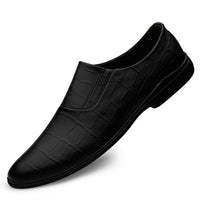 Genuine Leather Men Casual Shoes Luxury Brand Italian