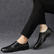 Load image into Gallery viewer, Genuine Leather Men Casual Shoes Luxury Brand Italian