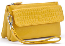 Load image into Gallery viewer, New Genuine Leather Women Crossbody Bag Alligator Coin Purse Shoulder