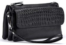 Load image into Gallery viewer, New Genuine Leather Women Crossbody Bag Alligator Coin Purse Shoulder