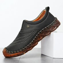 Load image into Gallery viewer, Handmade Men's Pu Leather Casual Loafers