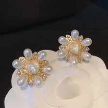 Load image into Gallery viewer, New Hot Brand Woman Jewelry Ladies Pearl Pearl Bow Earring Classical