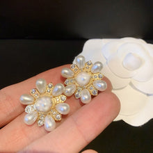 Load image into Gallery viewer, New Hot Brand Woman Jewelry Ladies Pearl Pearl Bow Earring Classical