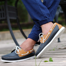 Load image into Gallery viewer, New Leather Men Casual Shoes