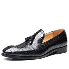 Load image into Gallery viewer, Loafers Men Shoes Pu Solid Color Fashion Business Casual