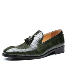 Load image into Gallery viewer, Loafers Men Shoes Pu Solid Color Fashion Business Casual