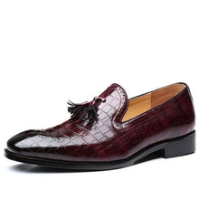 Load image into Gallery viewer, Loafers Men Shoes Pu Solid Color Fashion Business Casual