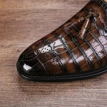 Load image into Gallery viewer, Loafers Men Shoes Pu Solid Color Fashion Business Casual