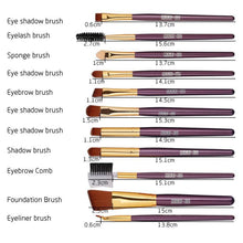 Load image into Gallery viewer, 19pcs Makeup Brush Tools Set Eyeliner Eyelash Lip Eye - Sophornlilly